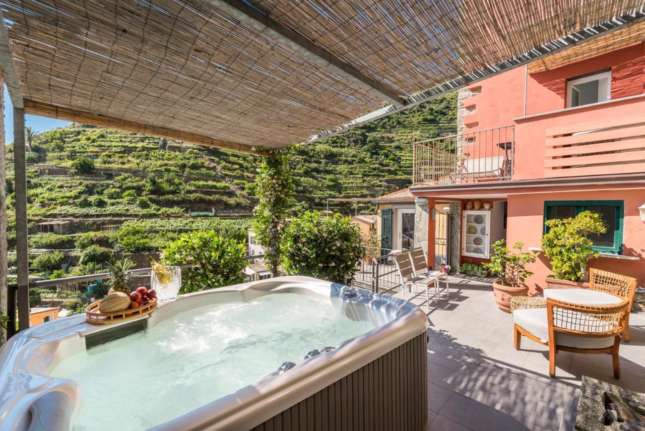 La Torretta Lodge Manarola Eksteriør bilde