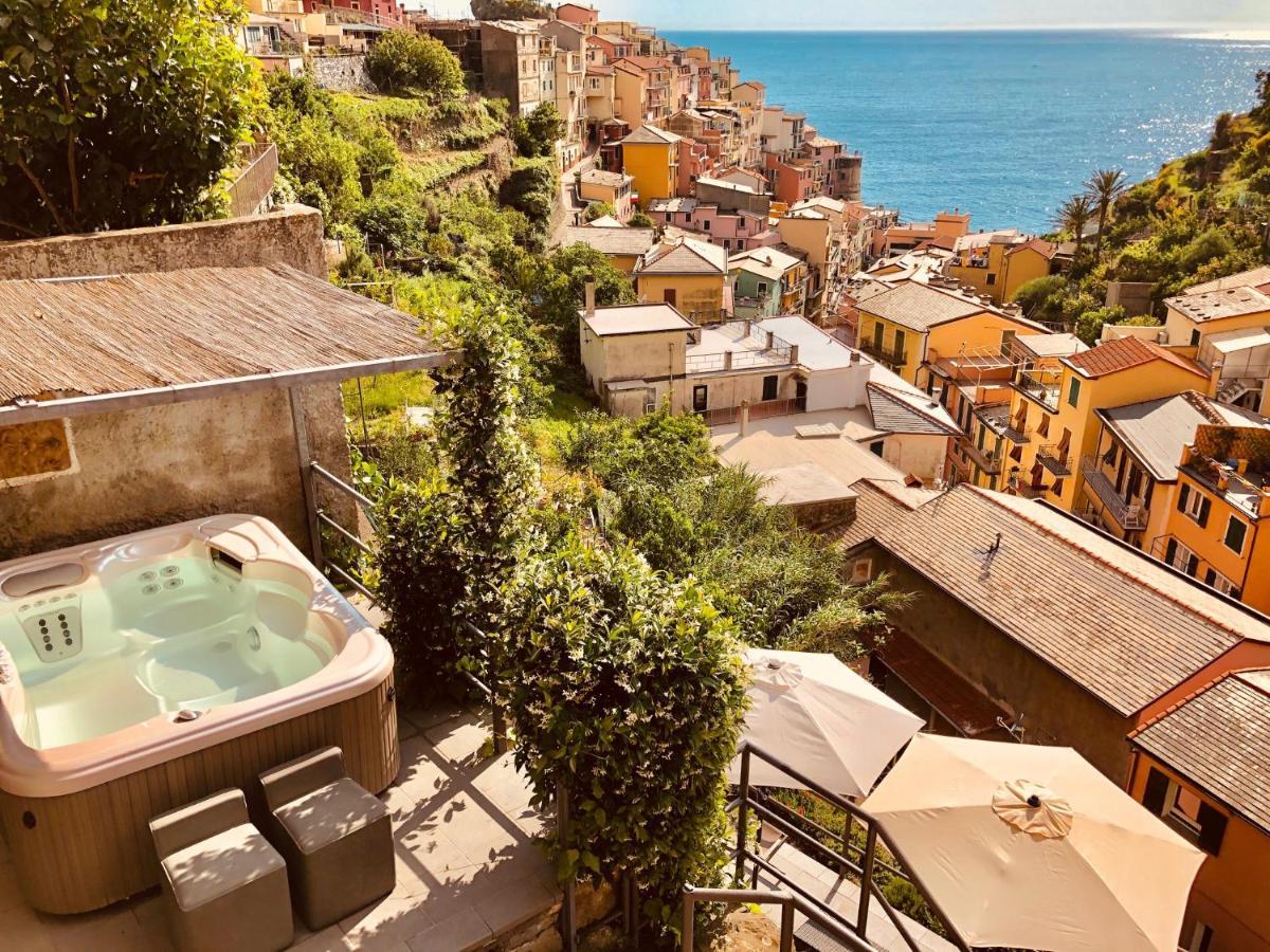 La Torretta Lodge Manarola Eksteriør bilde